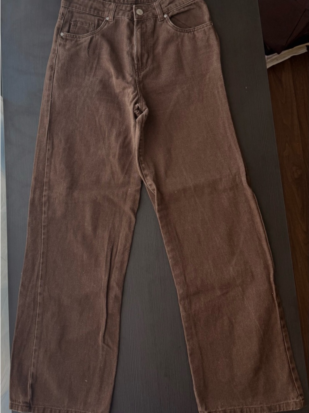 ✨5FOR25✨ refuge Brown Wide-Leg Jeans - Relaxed Flare
